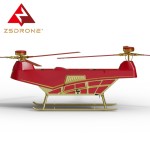 TH400 Heavy-Lift UAV Helicopter – 150kg Payload Firefighting & Rescue