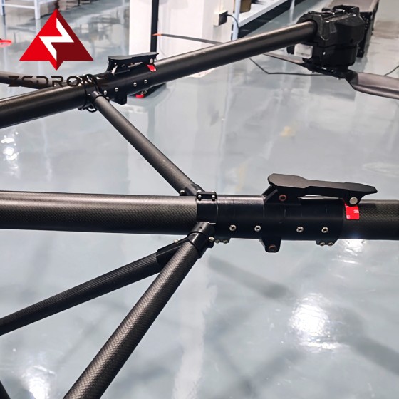 EM215 Heavy-Lift Octocopter UAV – Power Line Inspection Drone